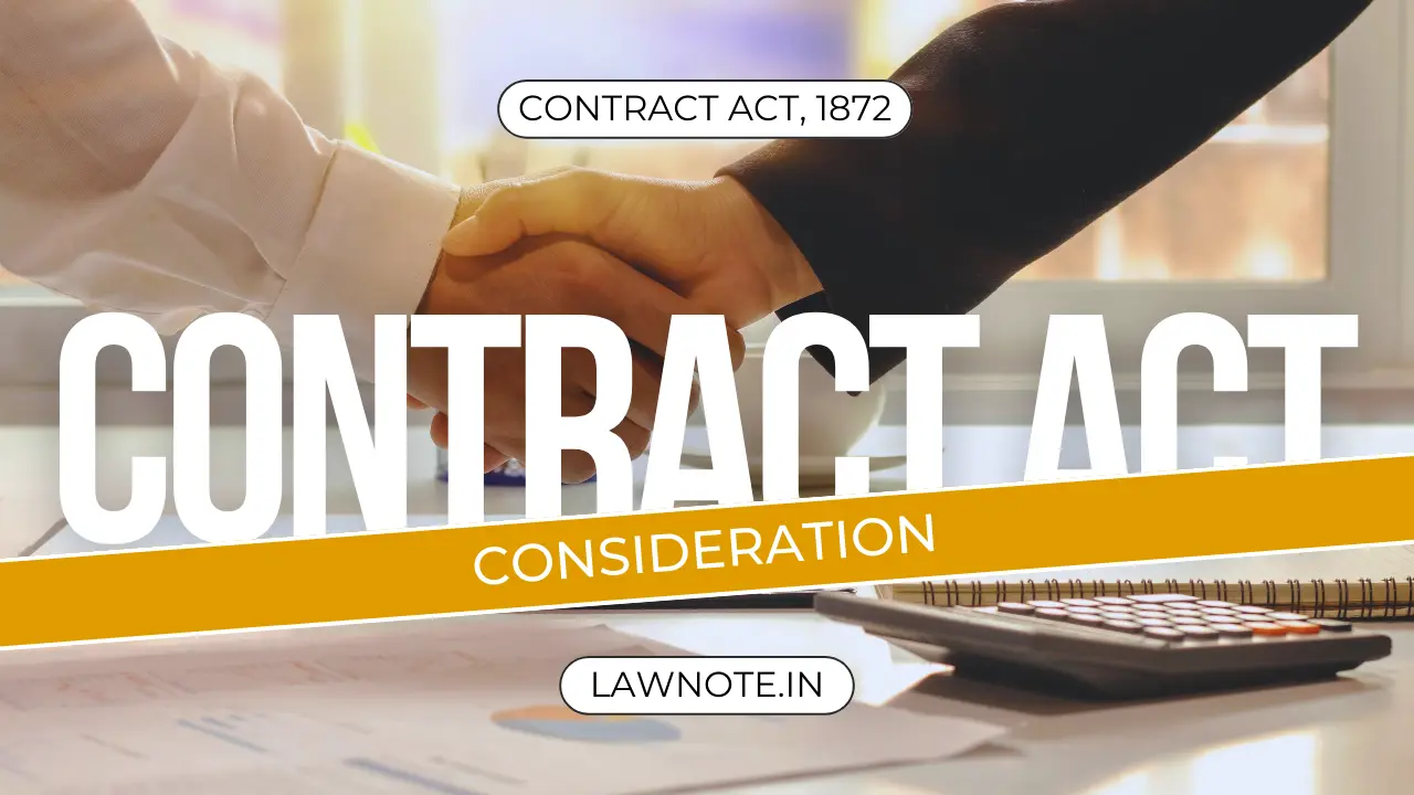 Consideration in contract