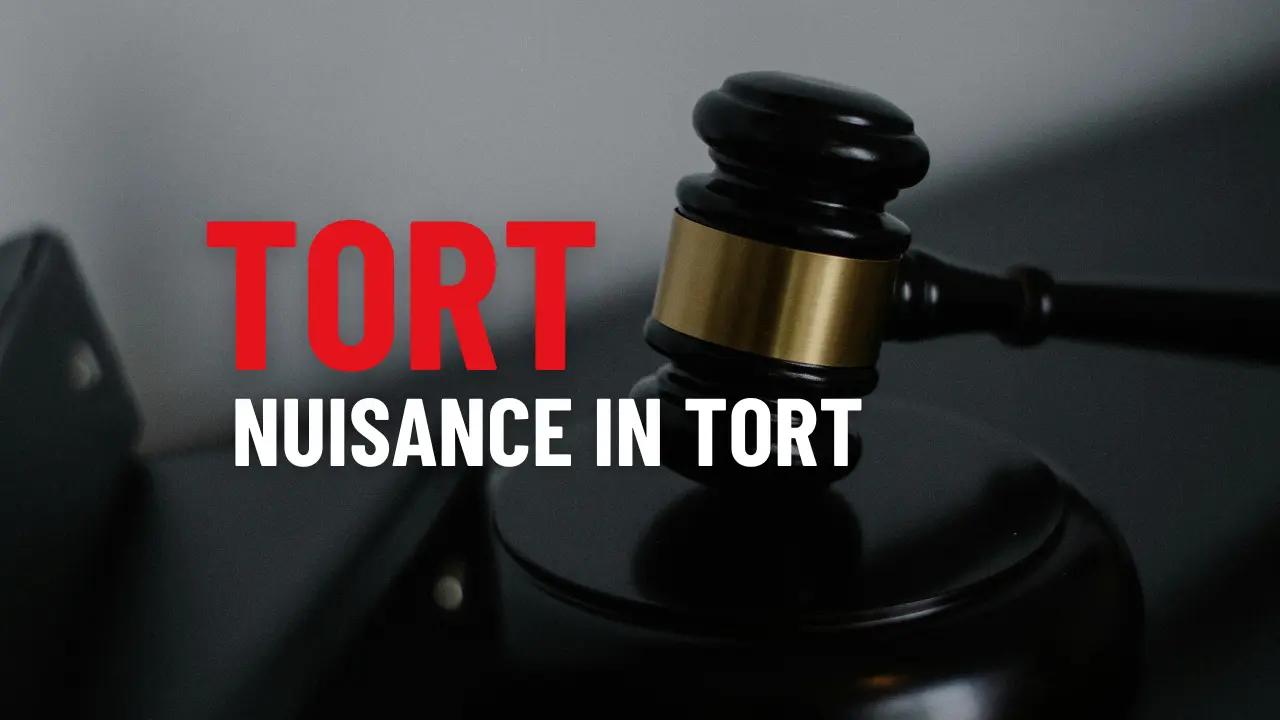 Nuisance in Tort