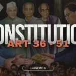 Constitution Articles 36-51