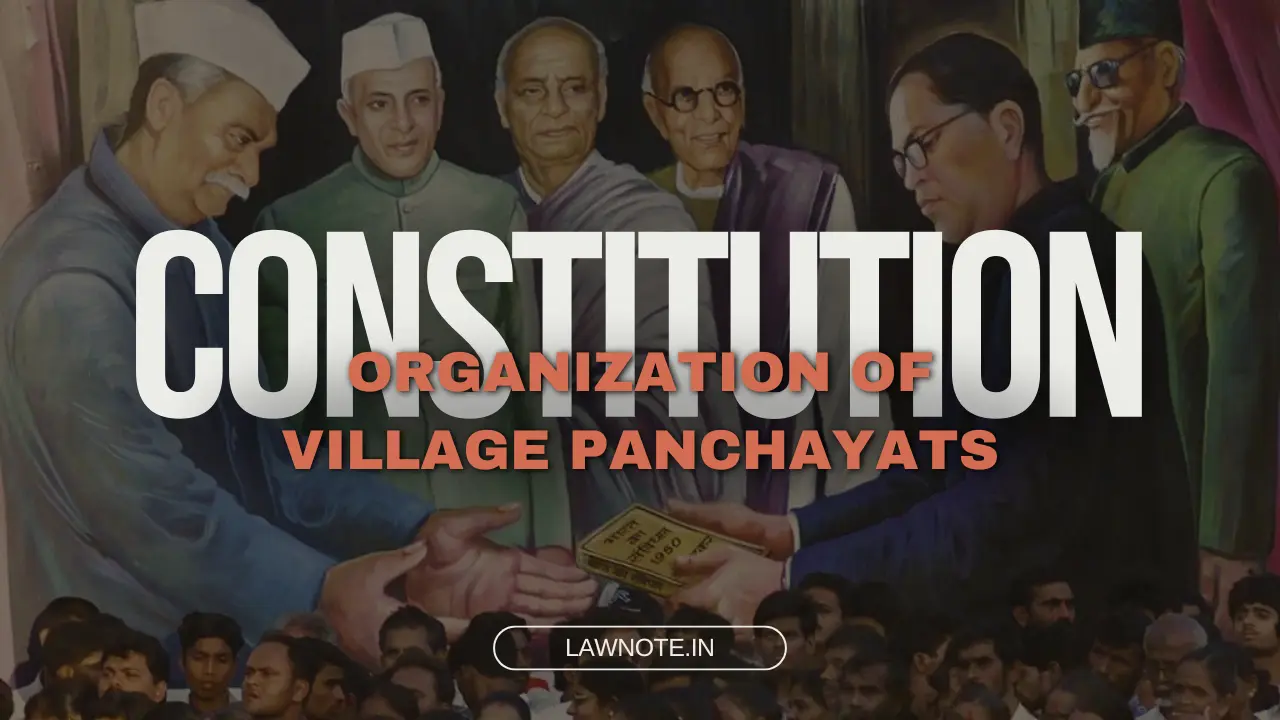 Village Panchayats Organization